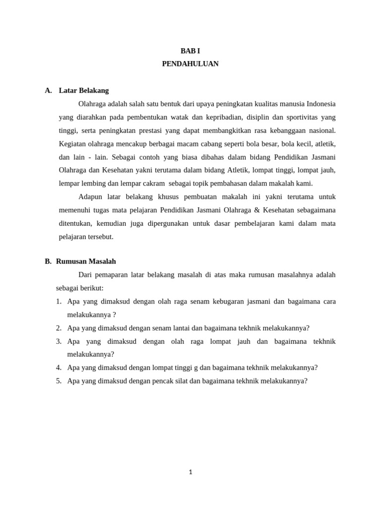 Teknik Duduk Simpuh dalam Olahraga | PDF