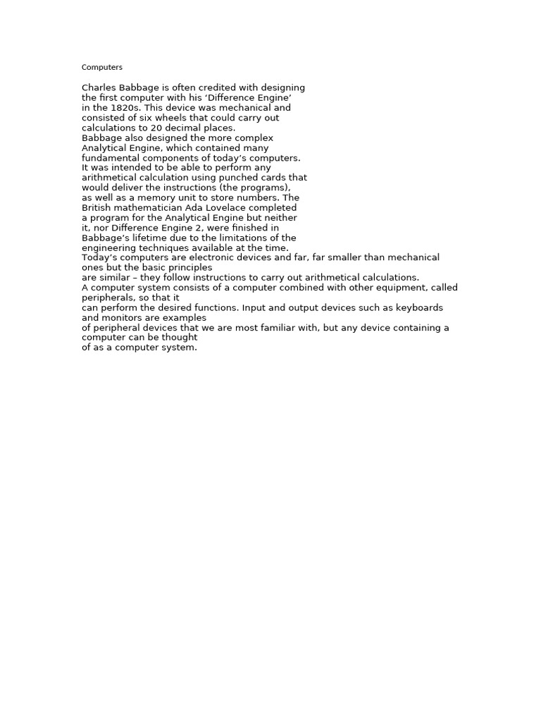 Computers | PDF
