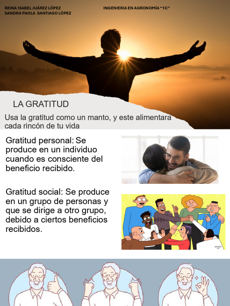Beneficios de la Gratitud en la Vida | PDF