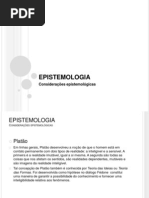 EPISTEMOLOGIA
