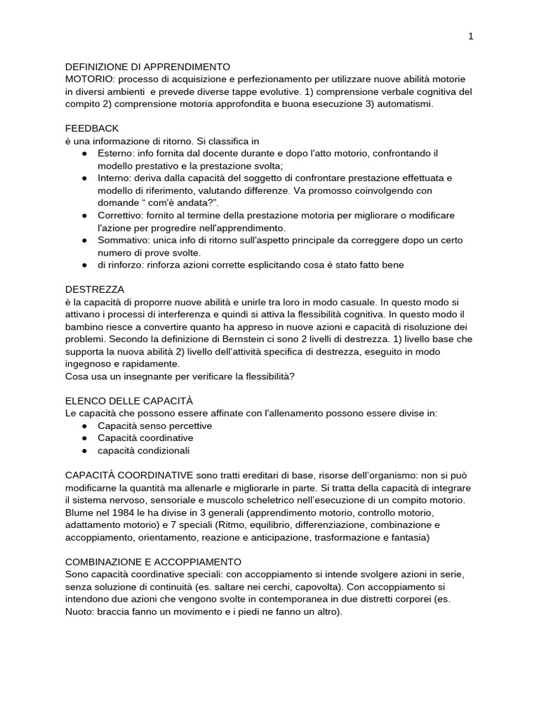 Raccolta Domande e Risposte Attività Sportive | PDF