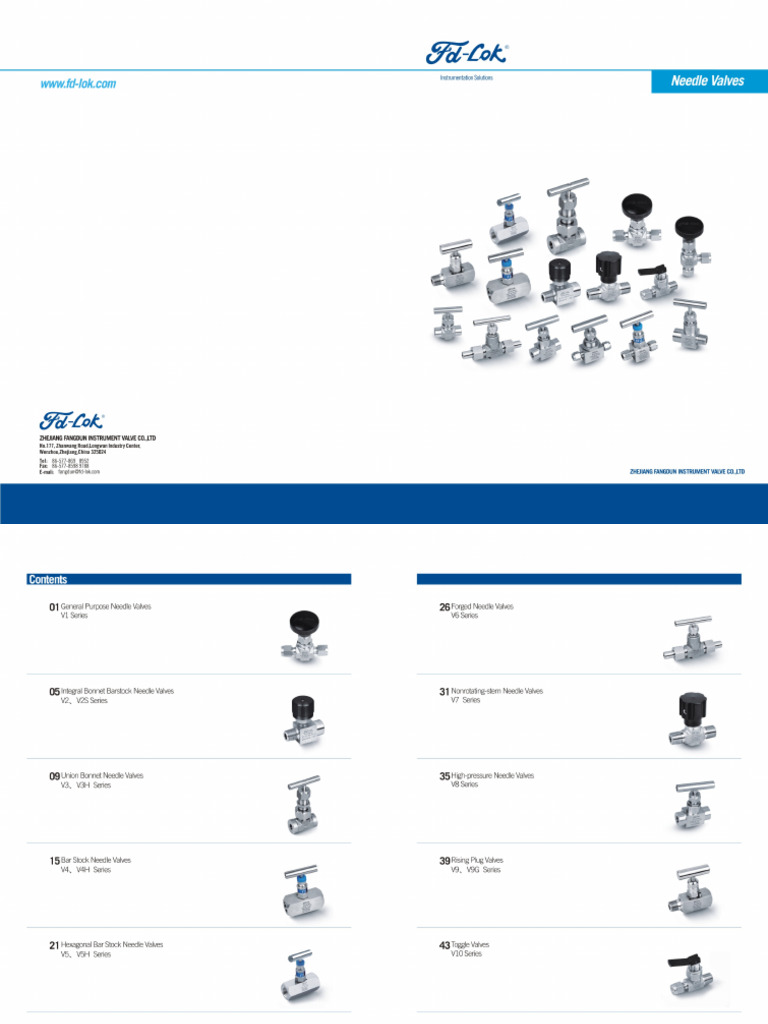 Needle Valves | PDF