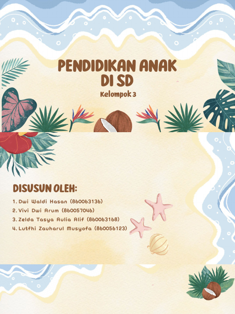 Inovasi Pendidikan Anak di SD | PDF