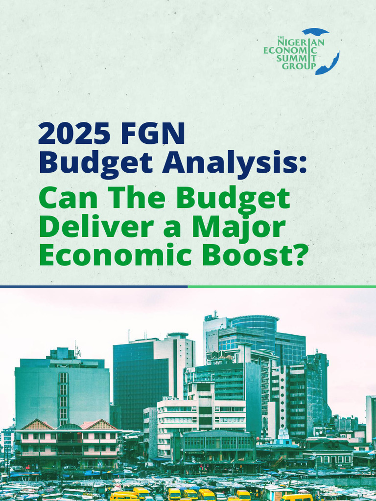 2025 FGN Budget Impact Analysis | PDF | Cost Of Living | Government ...