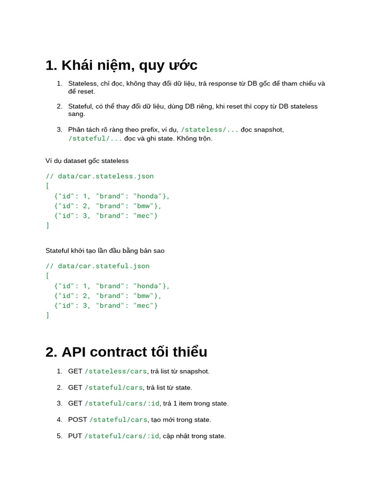 Docs Draft Idea Stateful | PDF