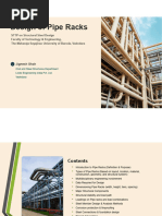 Pipe Rack Design Guidelines and Requirements | PDF | Civil Engineering ...