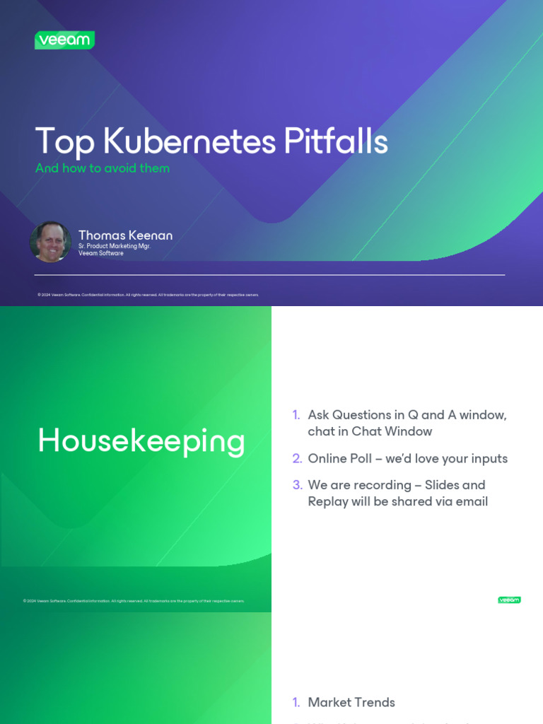 En Webinar Top Kubernetes Pitfalls and How To Avoid Them Slides | PDF ...