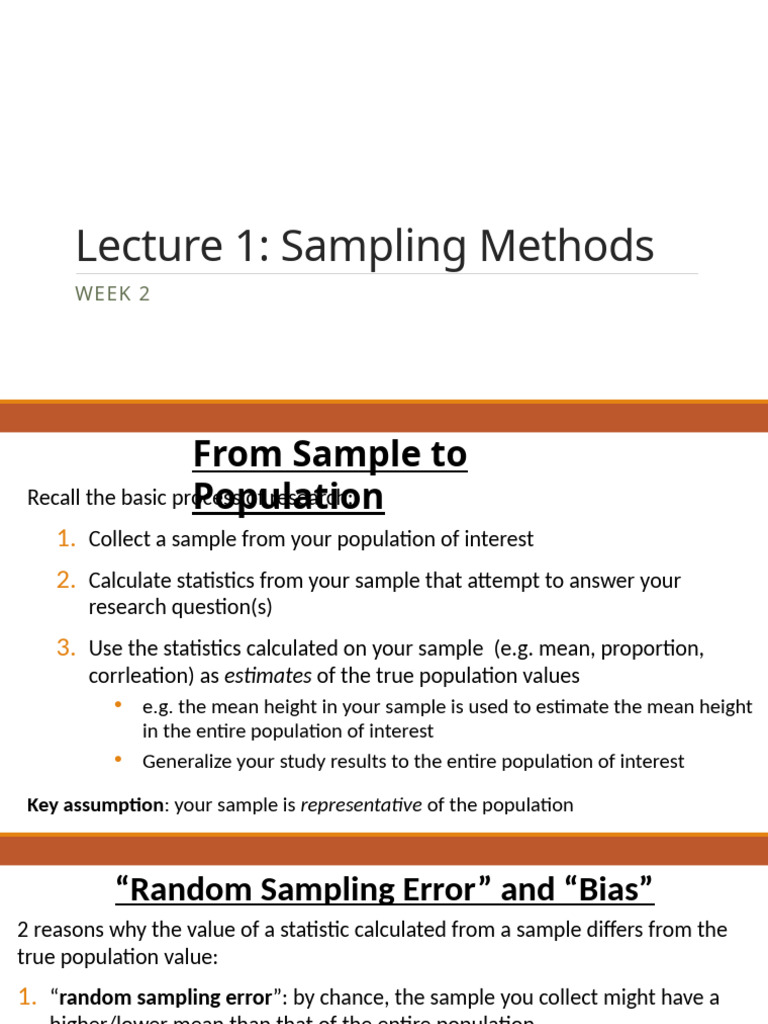 Understanding Sampling Methods in Research | PDF | Sampling (Statistics ...