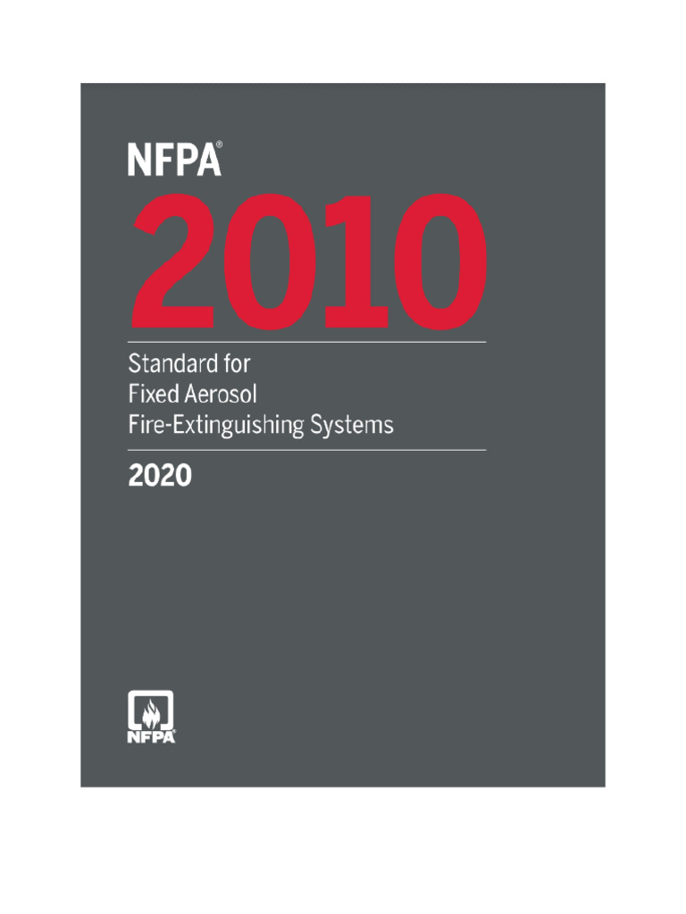 Nfpa 2010 - 2020 Edition | PDF