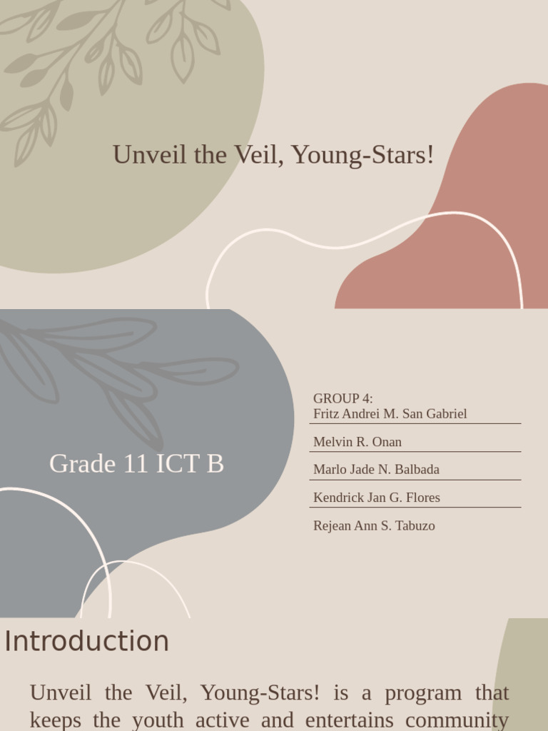Youth Talent Showcase Program Overview | PDF