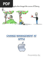 Change Management at Apple