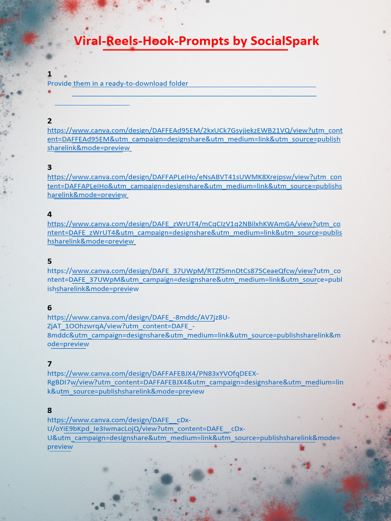 YouTube Community Post Templates | PDF
