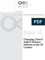 Paper 36: Changing Times? India's Defence Industry in The 21 Century
