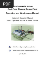 Part 1 Operation Manual of Steam Turbine