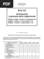 Download DEPED Introduction to the K to 12 Integrated Language Arts Competencies by yachiru121 SN93379728 doc pdf