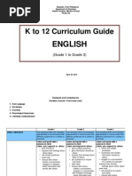 Download DEPED K to 12 - EnGLISH Curriculum Guide - Grades 1-3 by yachiru121 SN93379732 doc pdf
