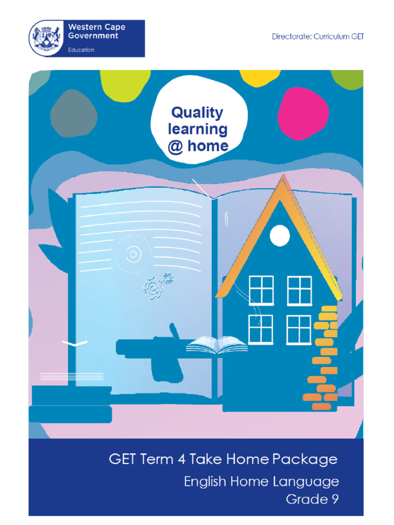 Grade 9 English Home Language Activities | PDF | Linguistics | Human