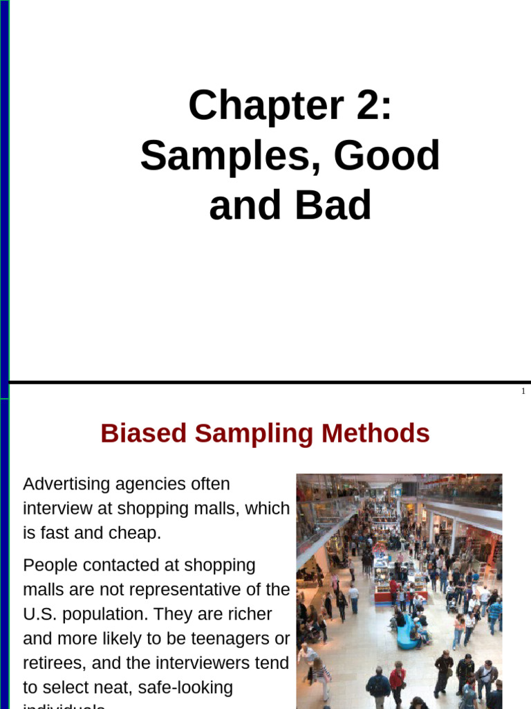 Biased vs. Random Sampling Methods | PDF | Sampling (Statistics ...
