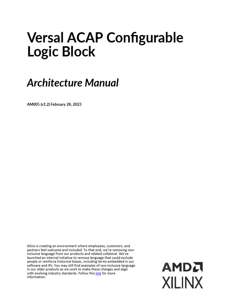 Versal ACAP CLB Architecture Manual | PDF | Electronic Design | Electronics