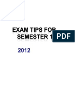 Tip For Wuc 131 June 2012 Exam
