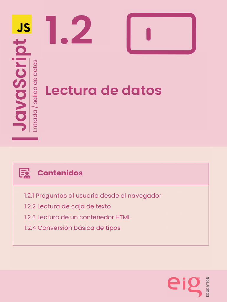 Lectura de Datos en JavaScript | PDF | Modelo de objeto de documento ...