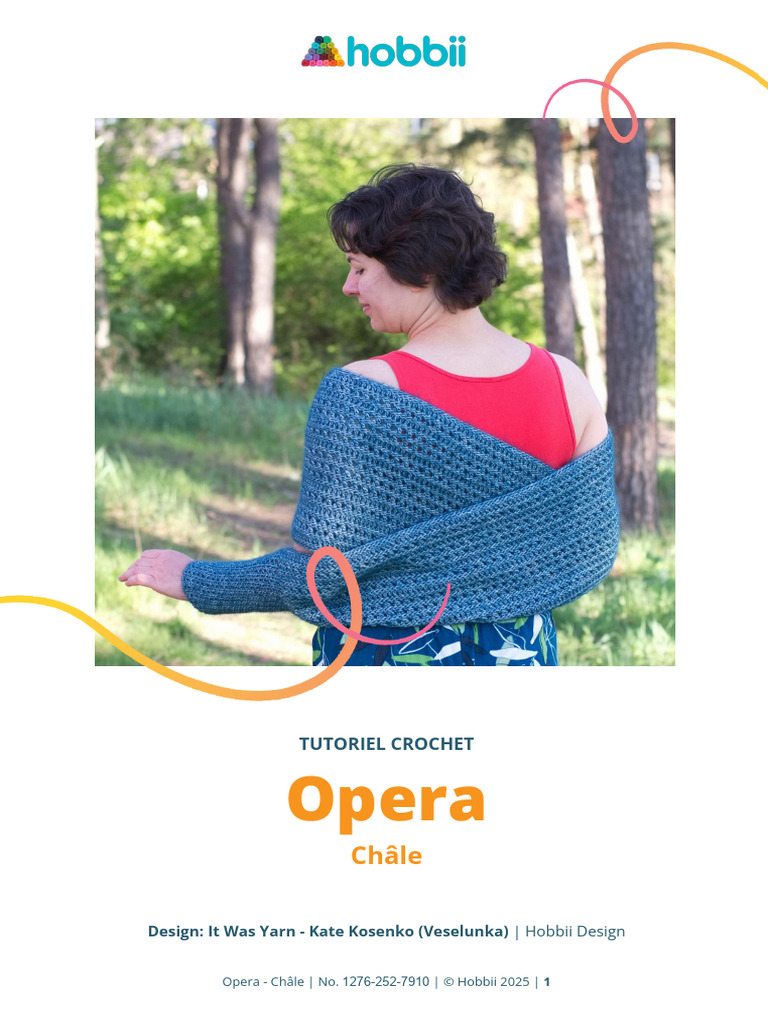 Opera - Châle | PDF | Couture | Arts textiles