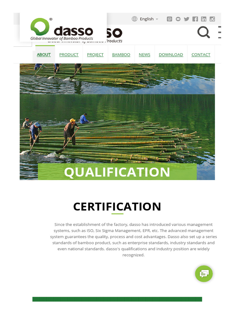 Dasso Group: Innovative Bamboo Solutions | PDF