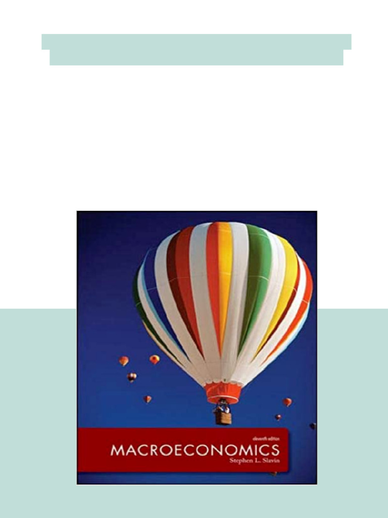 Test Bank For Macroeconomics 11th Edition Slavin 0077641558 ...