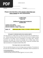 J15 Charge Sheet Overview | PDF | Bail | Arrest