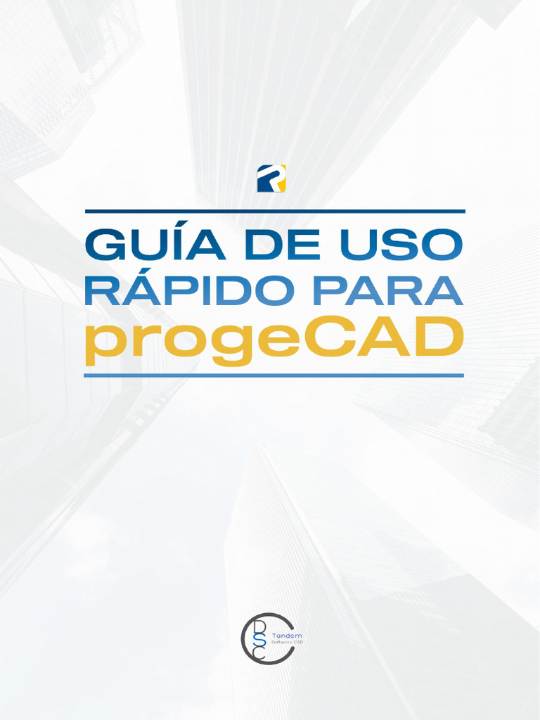 Manual progeCAD: Guía Completa PDF | PDF | Ventana (informática ...