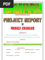 Download Reposrt on Mobile Charger by Vikas Kumar SN93384166 doc pdf