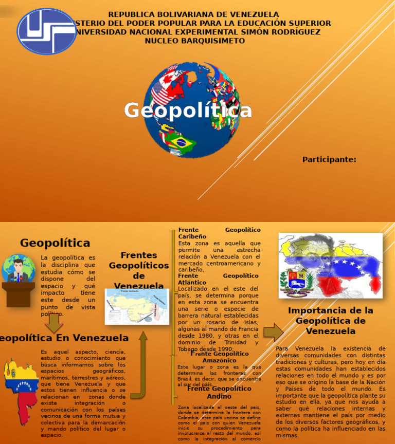Geopolítica de Venezuela: Frentes y Relevancia | PDF | Venezuela ...