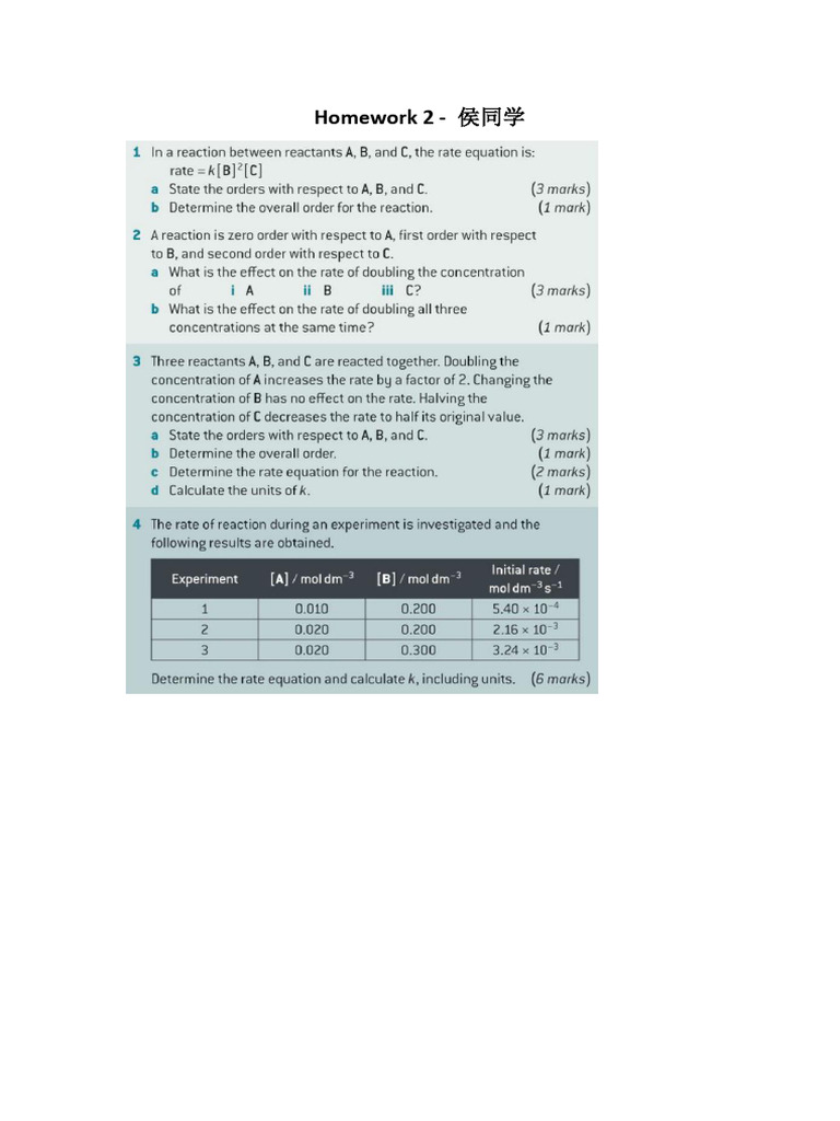 Homework 2 - 侯同学 | PDF