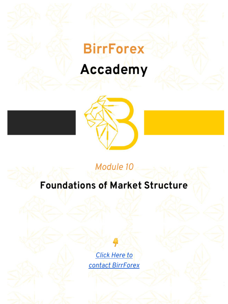 Module 10 ( ) - Foundations of Market Structure | PDF