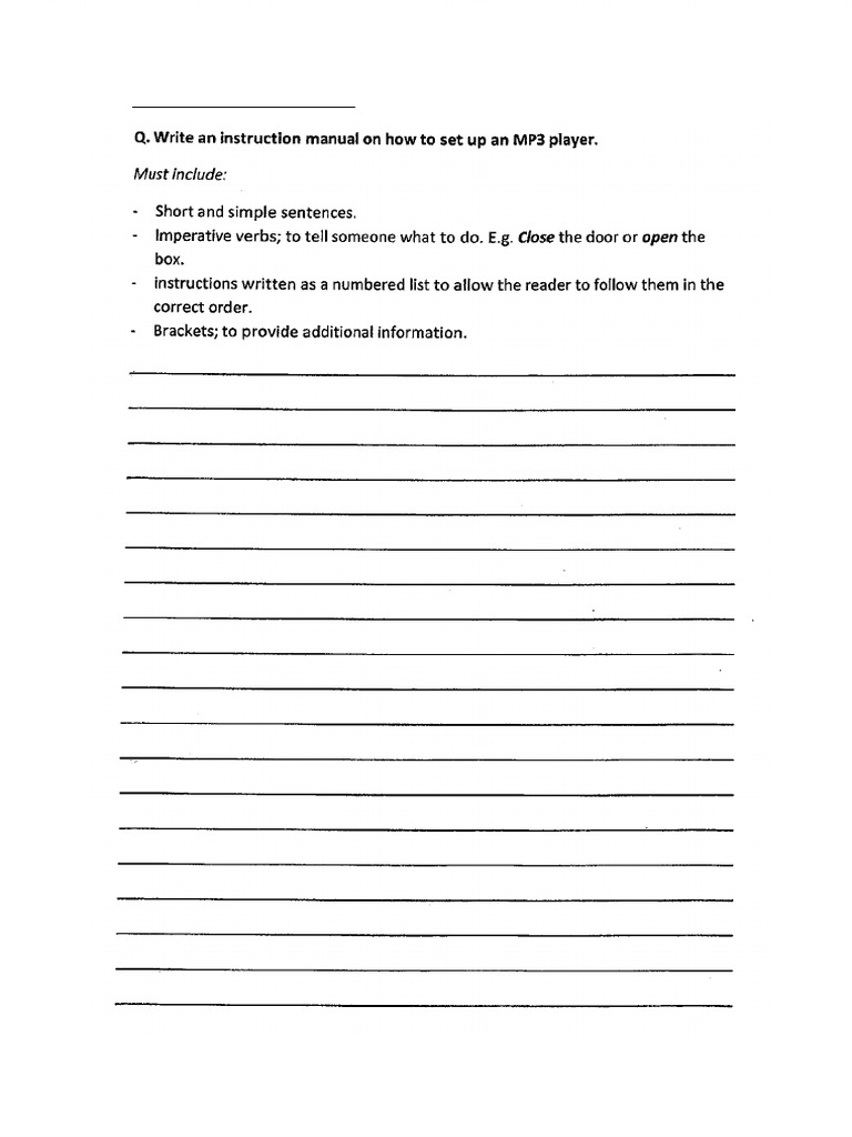 Year 7 Writing Task | PDF