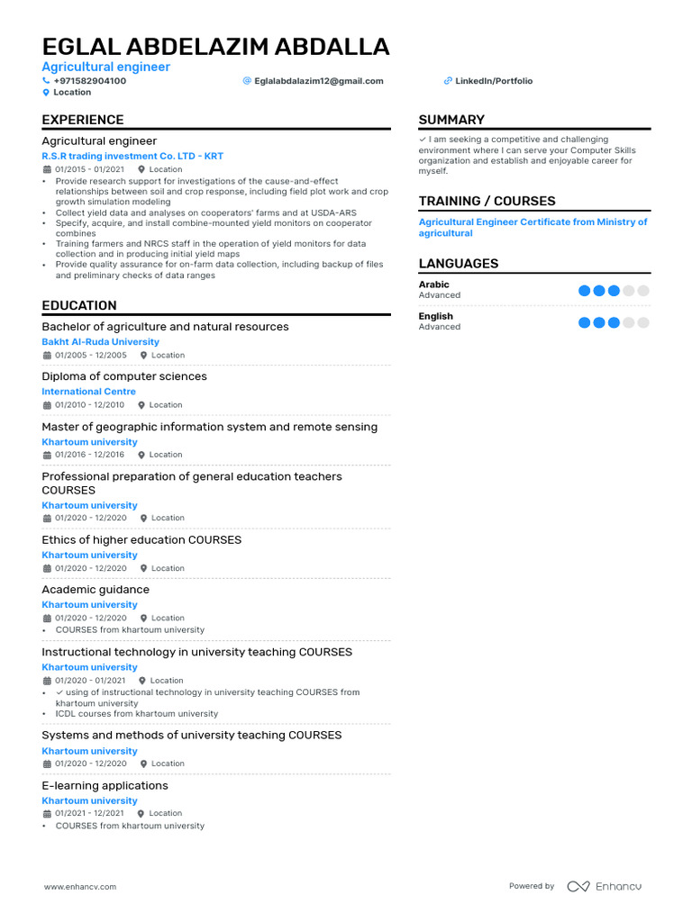Egla Lab Del Azim Abd All A Resume | PDF | Educational Technology ...
