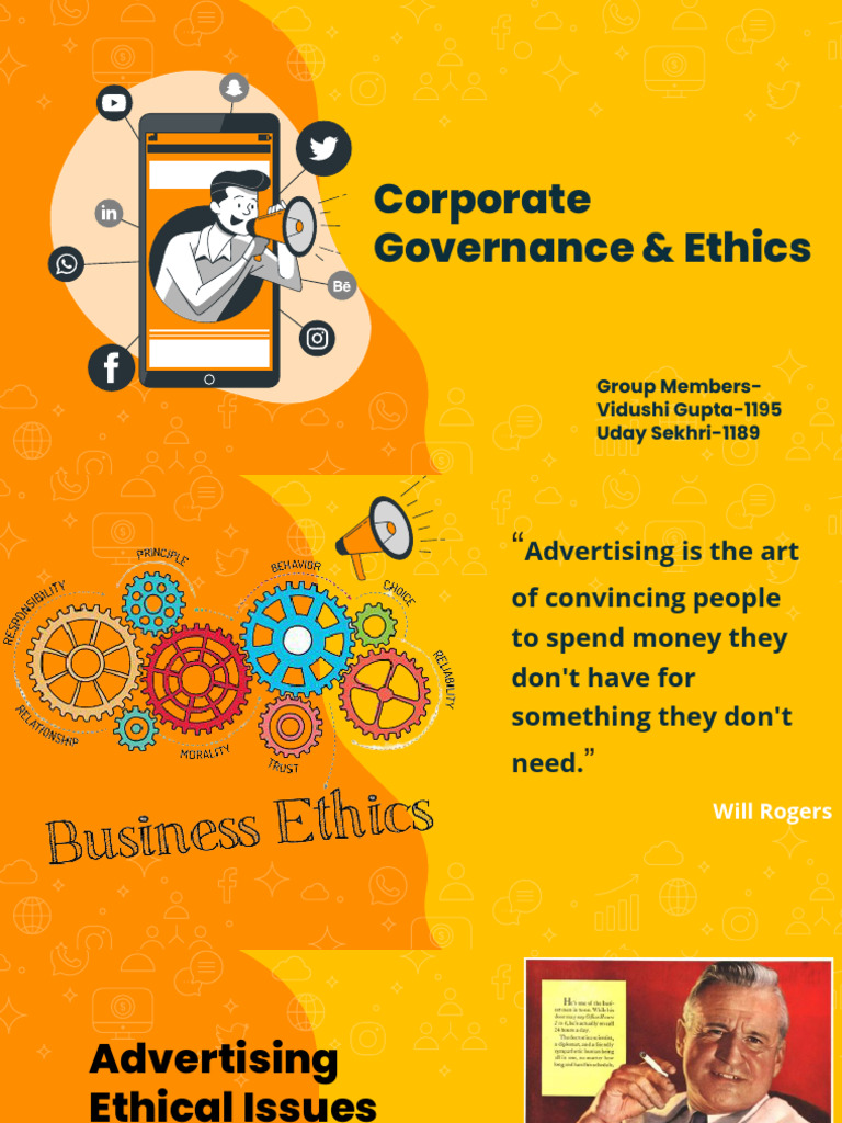 Ethical Issues in Advertising Practices | PDF | Advertising | Brand