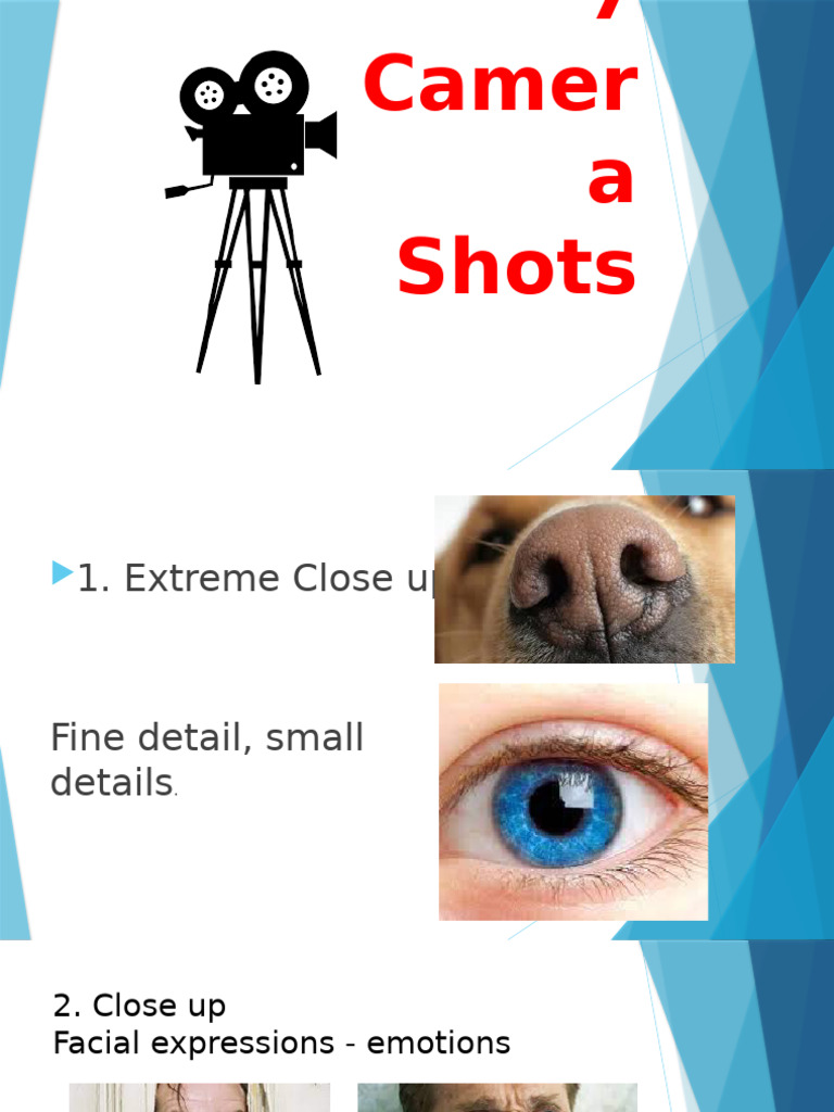 Camera Shots and Angles Explained | PDF