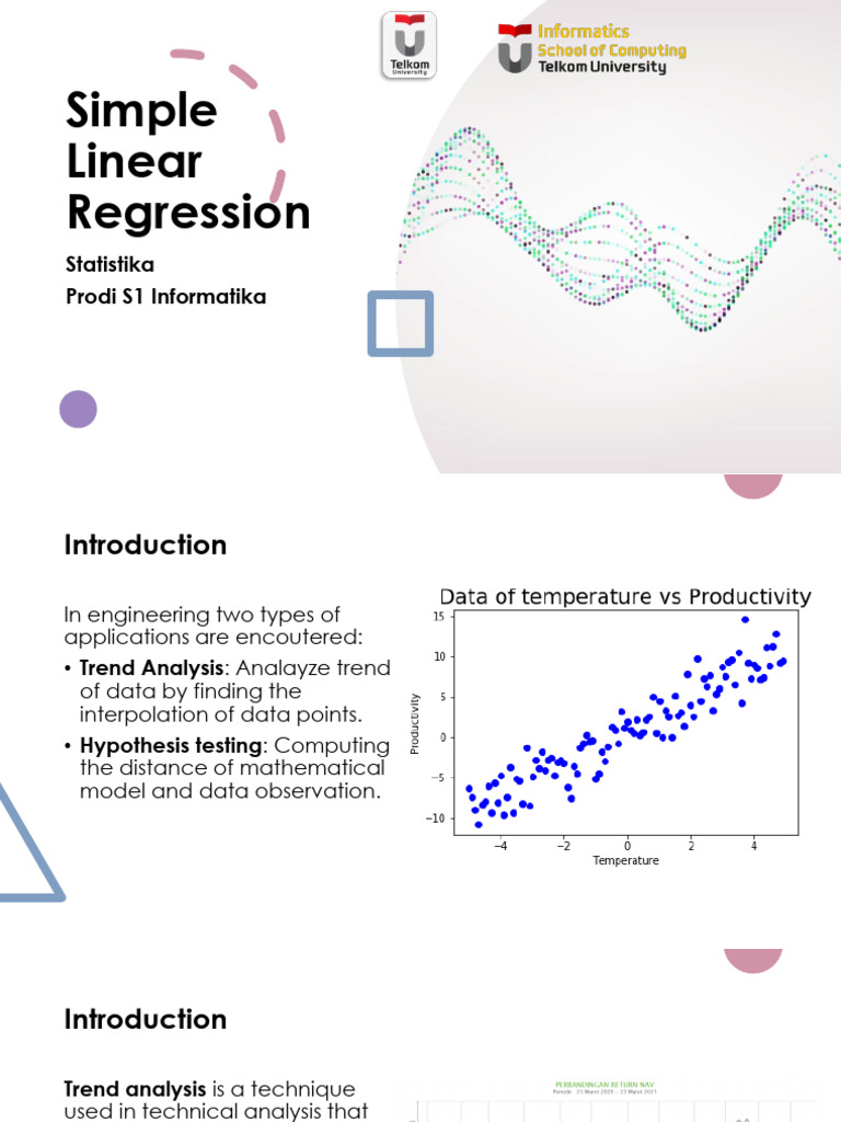Simple Linear Regression Explained | PDF | Regression Analysis | Linear ...