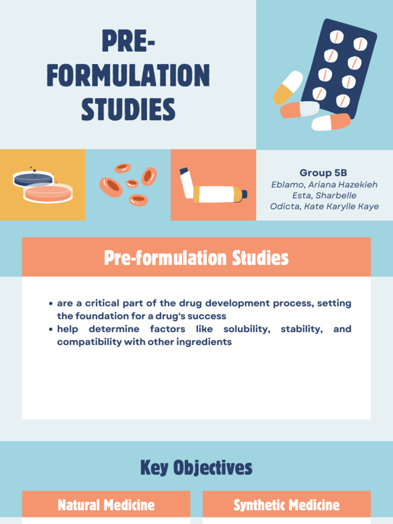 Importance of Pre-Formulation Studies | PDF