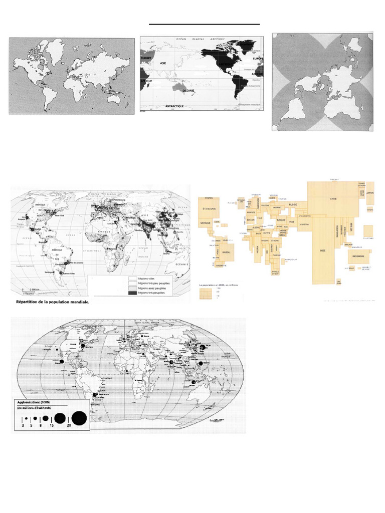 Types et usages des planisphères | PDF