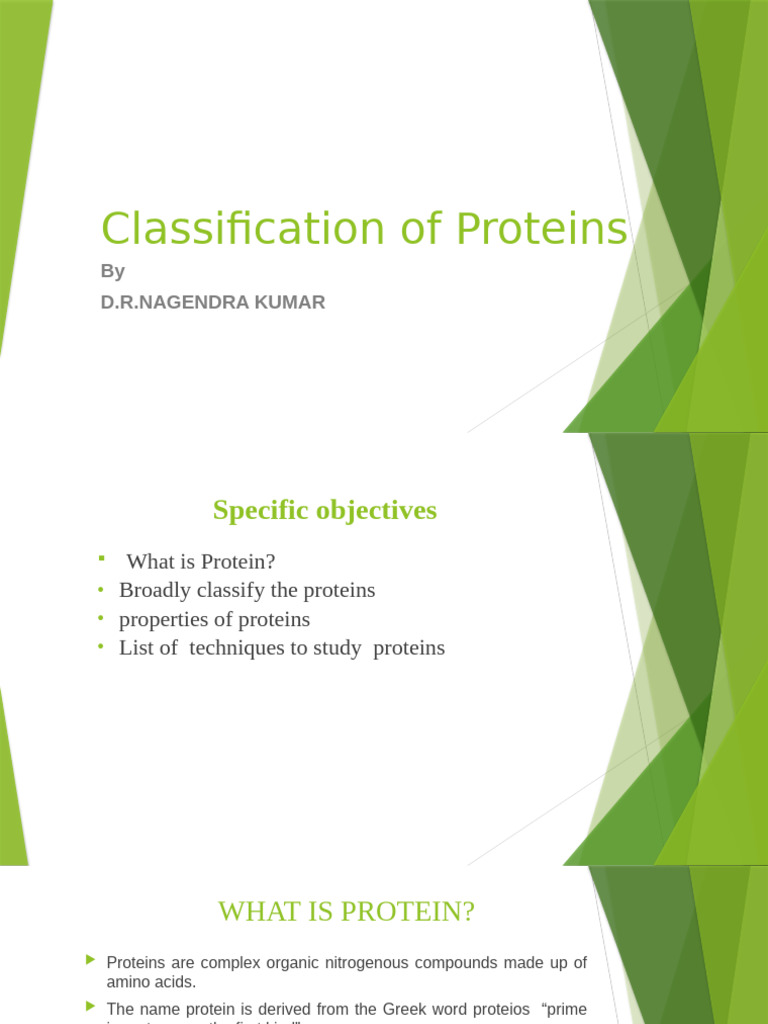 Protein Classification and Properties Guide | PDF | Proteins | Elisa