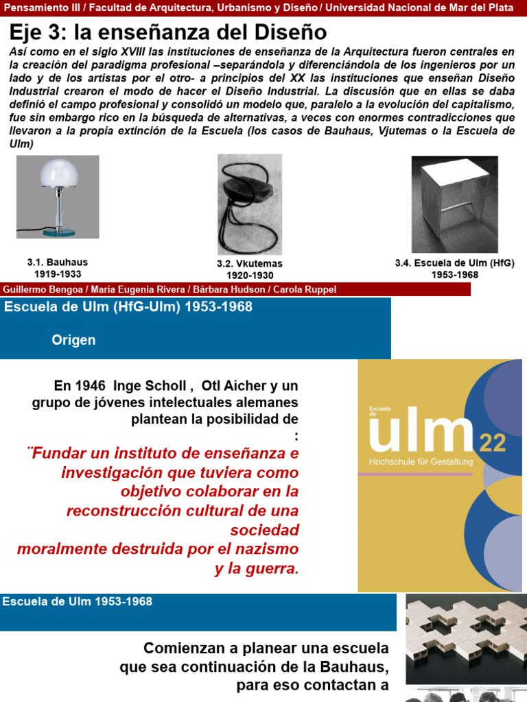 Historia de la Escuela de Ulm en Diseño | PDF