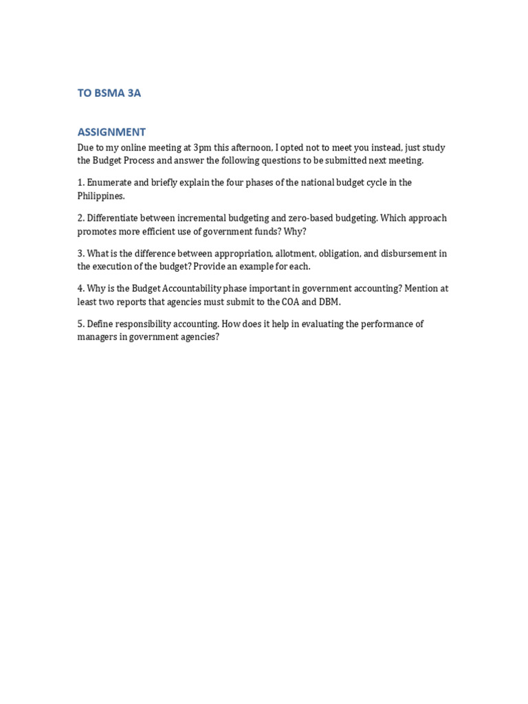 Assignment Bsma3a | PDF