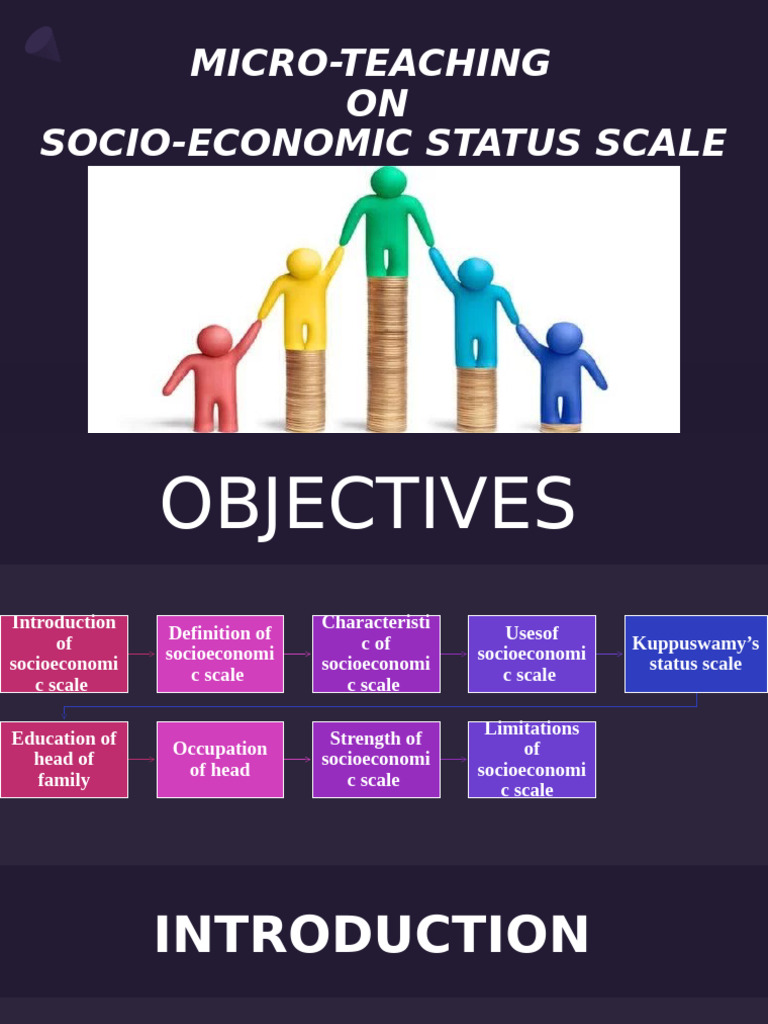 Understanding Socioeconomic Status Scale | PDF | Socioeconomic Status ...