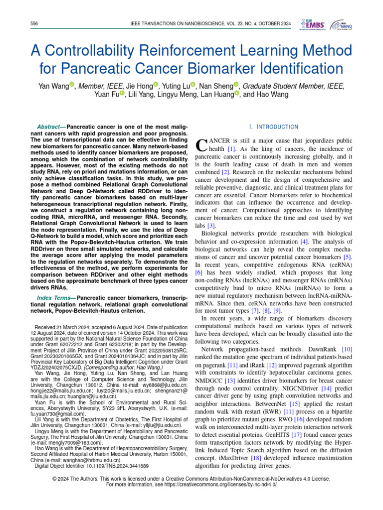 Pancreatic Cancer Biomarker Discovery Method | PDF | Gene Expression ...