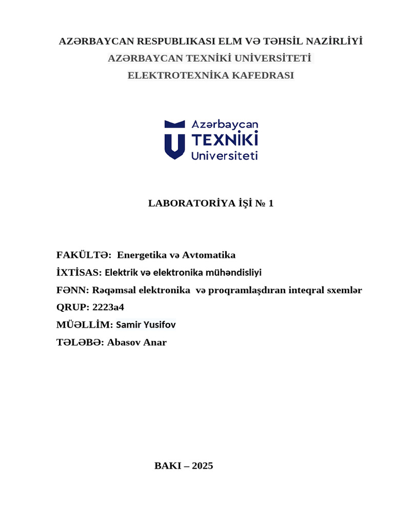 LAb 1 | PDF