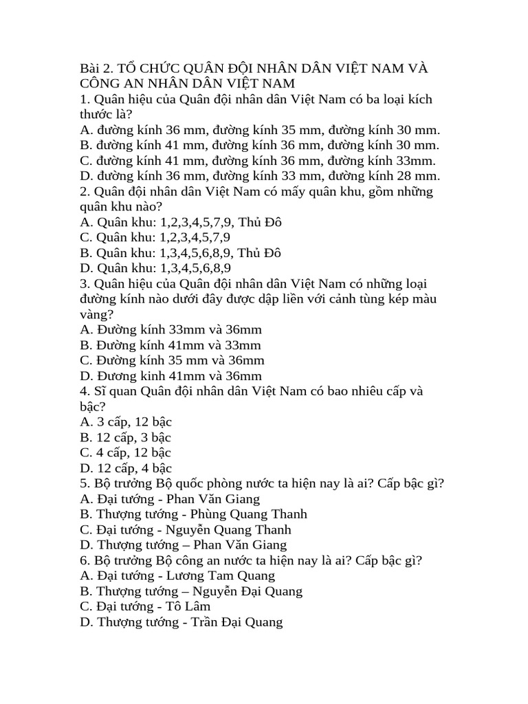 Bài 2 T CH C Quân Đ I V | PDF