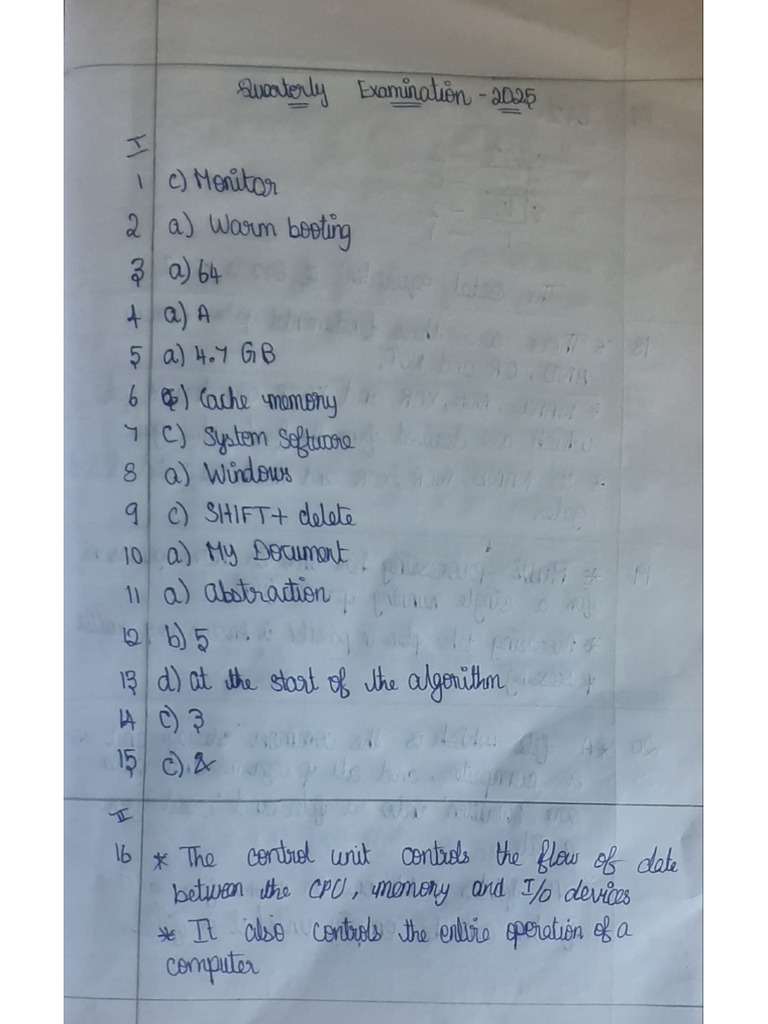 11th Computer Science Assignment | PDF