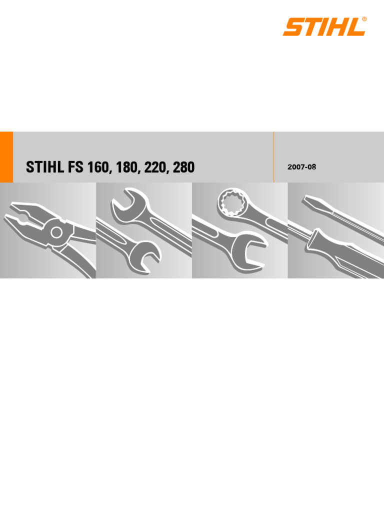 Stihl FS 160, 180, 220, 280 | PDF